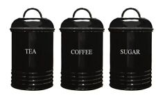 Set of 3 Tea Coffee Sugar