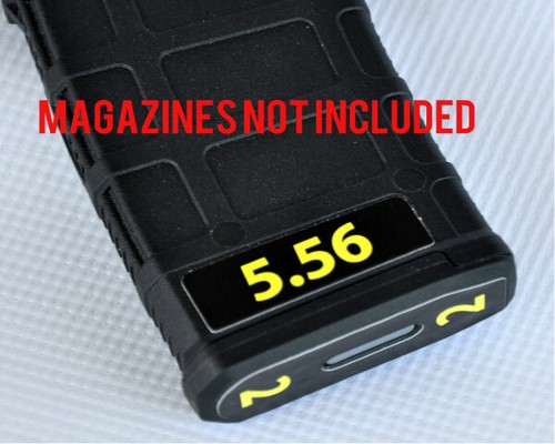 Mag stickers fits magpul - 5.56,