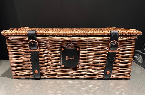 Harrods london wicker - harrods, hamper