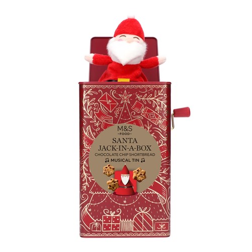 Santa jack a box - m&s, jack-in-a-box