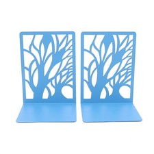 2 Pairs Metal Bookends Book