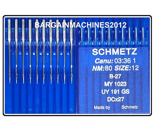 Schmetz size 12 b - , b-27