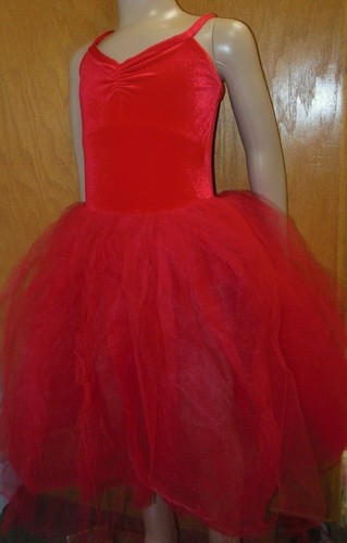 Velvet ballet dance costume - ,