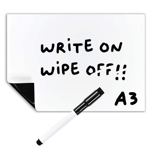 Magnetic whiteboard dry - magnetic, +