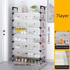 Sturdy 7-Tier Shoe Storage