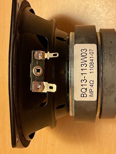 Acoustics 2010i woofer - q,