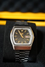 Seiko 5 6119-8023 Vintage Automatic 17 Jewels TV-case Day/Date – Fully Serviced