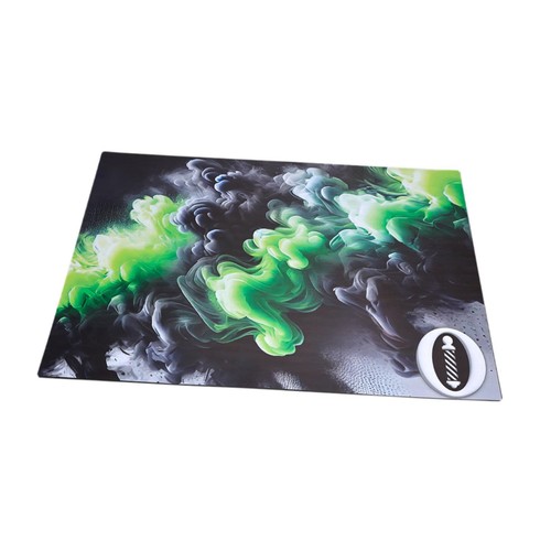 Barber station mat for hair - barber,