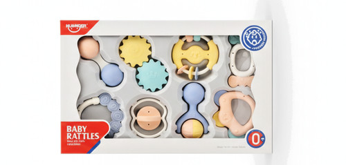 Baby teether rattle - baby, l