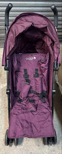 Cuggl Lightweight Pushchair In Mulberry Colour Used But Great Condition 