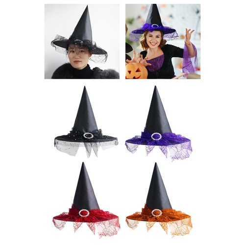 Halloween witch hat adult - hat,,