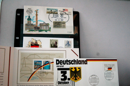 Germany fdcs and 2 - and,