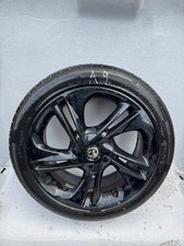 VAUXHALL CORSA E 2014-19 LTD EDITION BLACK ALLOY WHEEL 215/45/17 VX LINE 17”