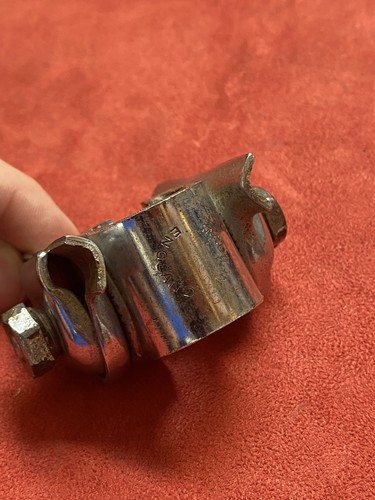 Brooks seat clamp single rail - seat,
