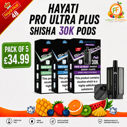 Hayati pro ultra plus - pro, shisha