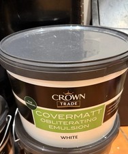 Crown Trade Covermatt White