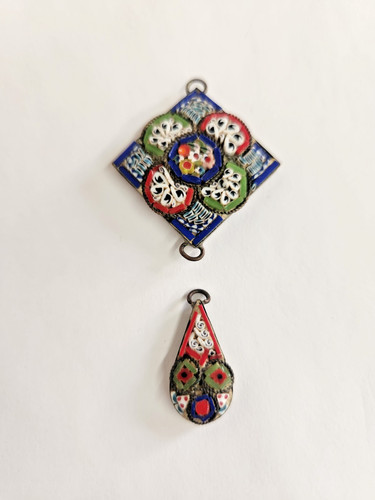 Vintage micro mosaic - vintage,