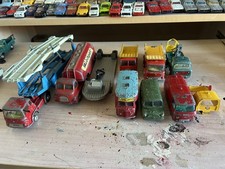 Corgi Trucks & Vans Lot x9 for Spares or Restoration 