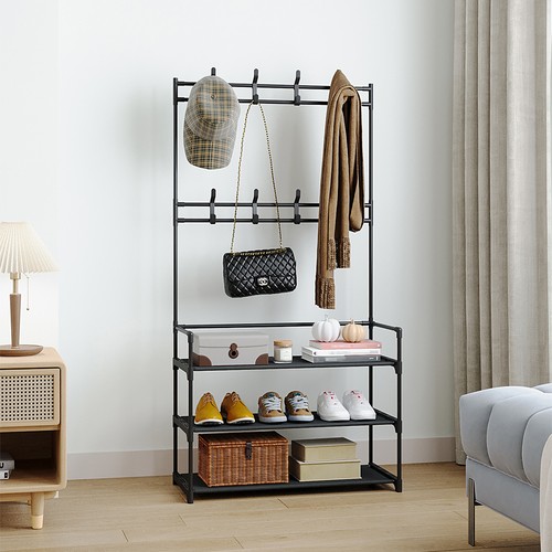 Metal coat stand shoe - shoe, rack