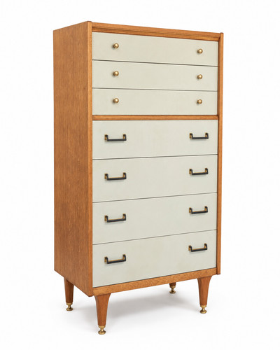 Plan gomme mid century - gomme, oak