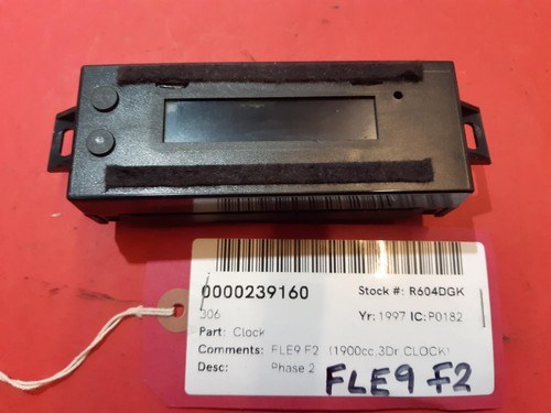 Peugeot 306 clock 1997 - 306,