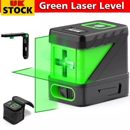Laser level with - bright, green