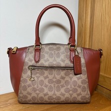 Coach Elise Coated Signature &