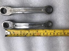 sports moped / Fantic Chopper /Garelli Tiger pedal cranks ??need ally polished