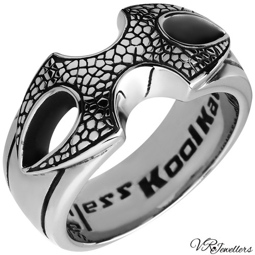 Mens steel ring - ring, katana