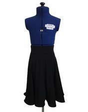 Black Childrens Regulation Ballroom/Latin Dance Skirts