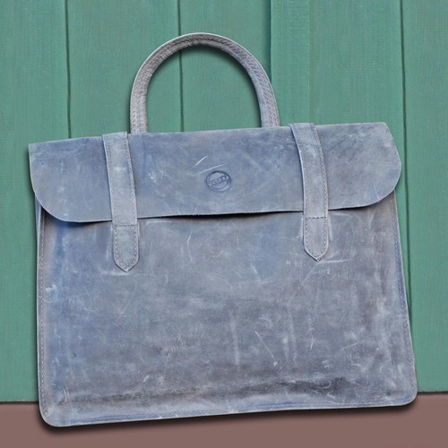 Charcoal gray vintage genuine - charcoal,