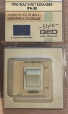 QED WM20 Wall-Mount Two Input