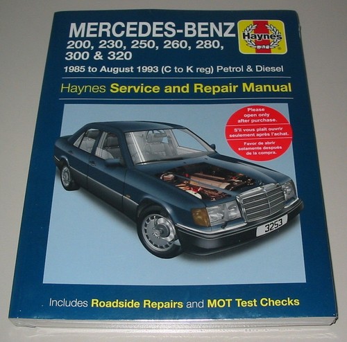 Repair manual mercedes 124 - manual, w