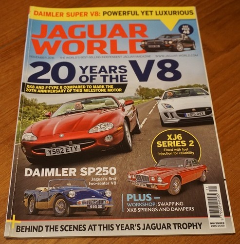 Jaguar world car magazine nov - car,