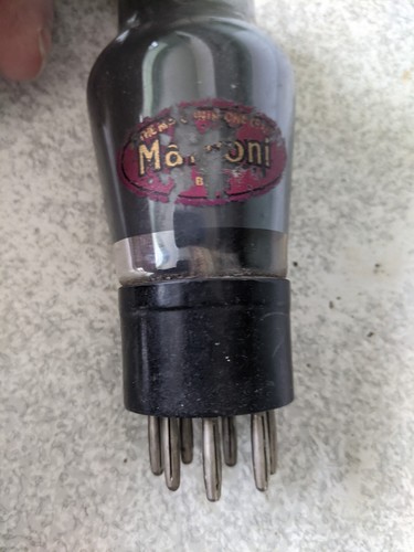 Vintage radio valve tube - vintage,