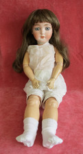 Antique bisque head doll - antique,