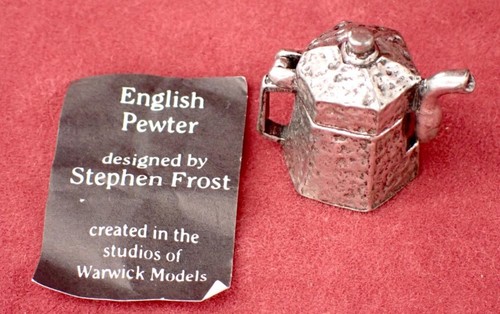 Stephen frost pewter - pewter, teapot