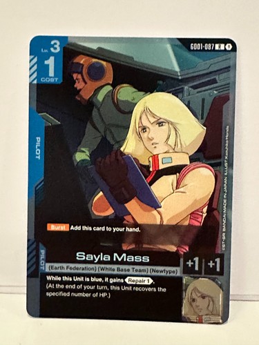 Sayla mass gd01 - sayla, gundam