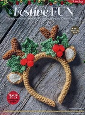 ~ Pull-Out Knitting Pattern For Jolly Festive Reindeer Headband ~