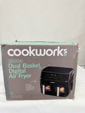 Cookworks 9L Dual Air Fryer 10