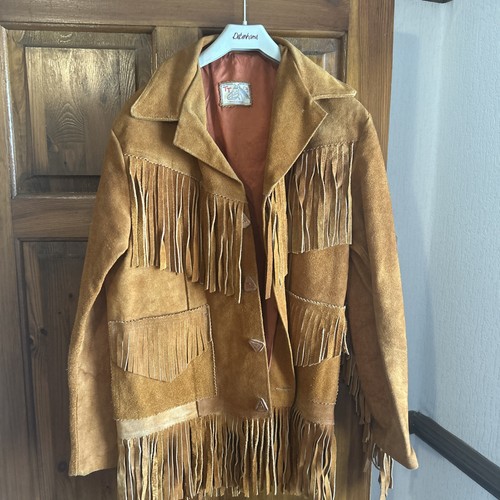 Vtg western suede - western,