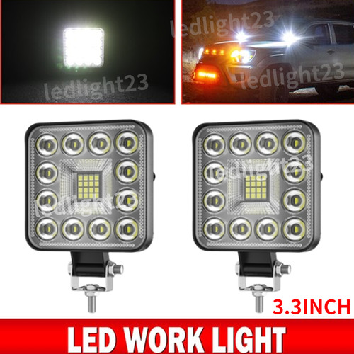 Square led work lamp - square,