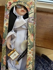 Knightsbridge Collection Nun doll with Rosary &Bible. Original Box