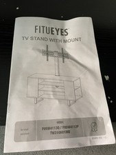 FITUEYES TV  Stand Cabinet for 32-70" TVs,