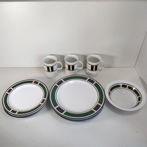 Mala melamine plates - plates, x6