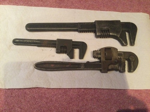 Vintage adjustable spanners - vintage,