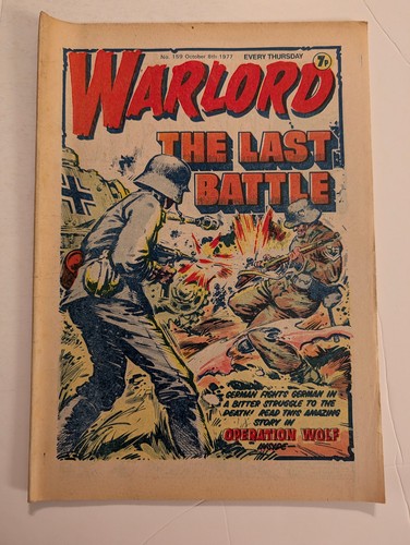 Warlord comic 159 - no, 159,