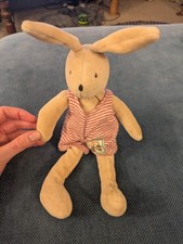 Moulin Roty La Grande Famille Small Rabbit Sylvain 9’’ (Excluding Ears)