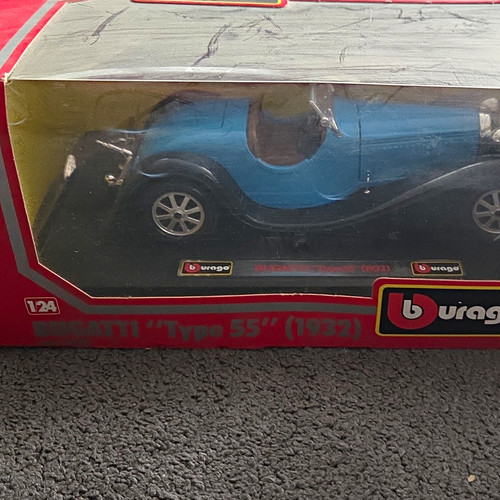 Bburago bugatti type - 55, 1932