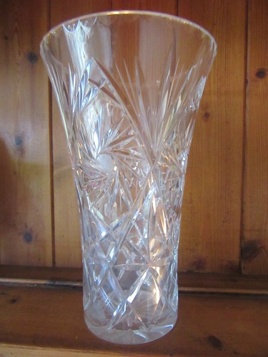 Vintage crystal cut glass - crystal,